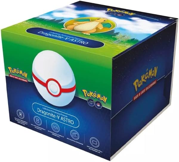 Pokémon GO - Dragonite V ASTRO - Collezione Premier Deck Holder (ITA)