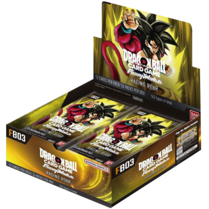 Dragon Ball Super Card Game: Fusion World - Raging Roar FB03 - Display da 24 Buste (ENG)