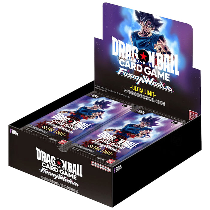 Dragon Ball Super Card Game: Fusion World - Ultra Limit FB04 - Display da 24 Buste (ENG)