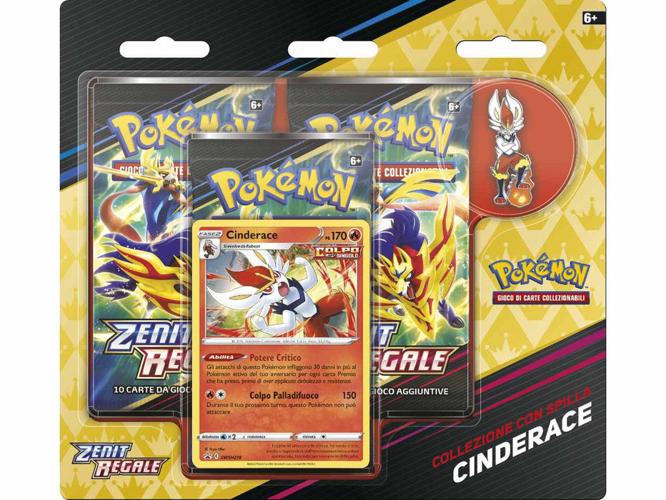 Zenit Regale - Cinderace - Collezione con Spilla (ITA)