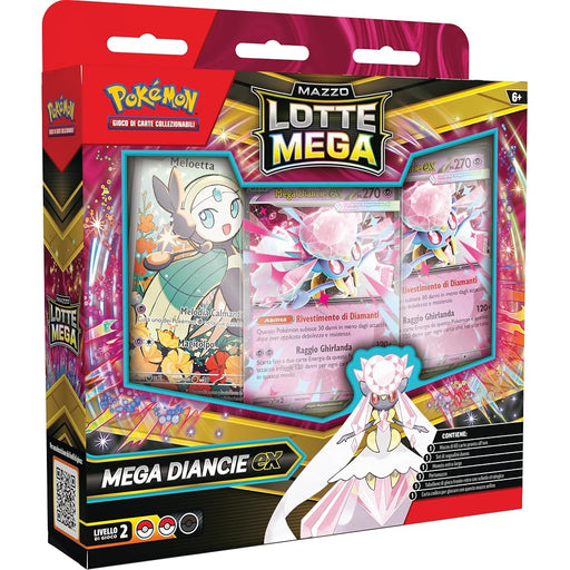 Confezione italiana Pokémon Mazzo Lotte Mega Diancie-ex