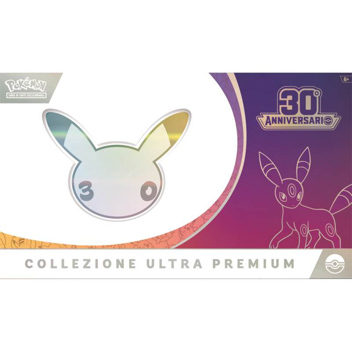 Pokémon 30° Anniversario Ultra Premium Umbreon-ex – ITA - confezione italiana