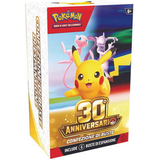 Pokémon 30° Anniversario Bundle 6 buste – ITA - confezione italiana