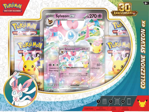 Pokémon 30° Anniversario Collezione Sylveon-ex – ITA - confezione italiana