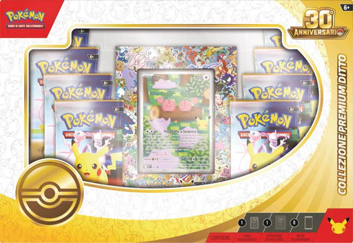 Pokémon 30° Anniversario Collezione Premium Ditto – ITA - confezione italiana
