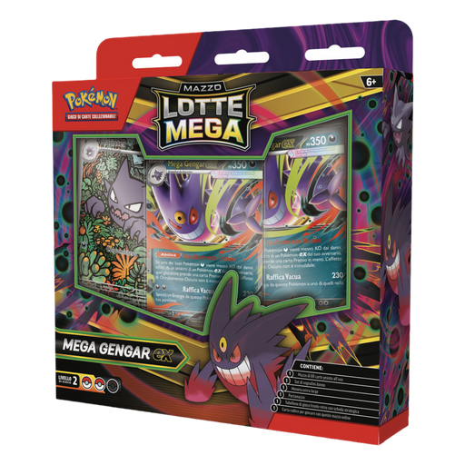 Confezione italiana Pokémon Mazzo Lotte Mega Gengar-ex