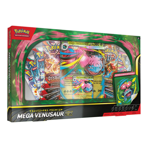 Pokémon Collezione Premium Mega Venusaur-ex – ITA - confezione in italiano