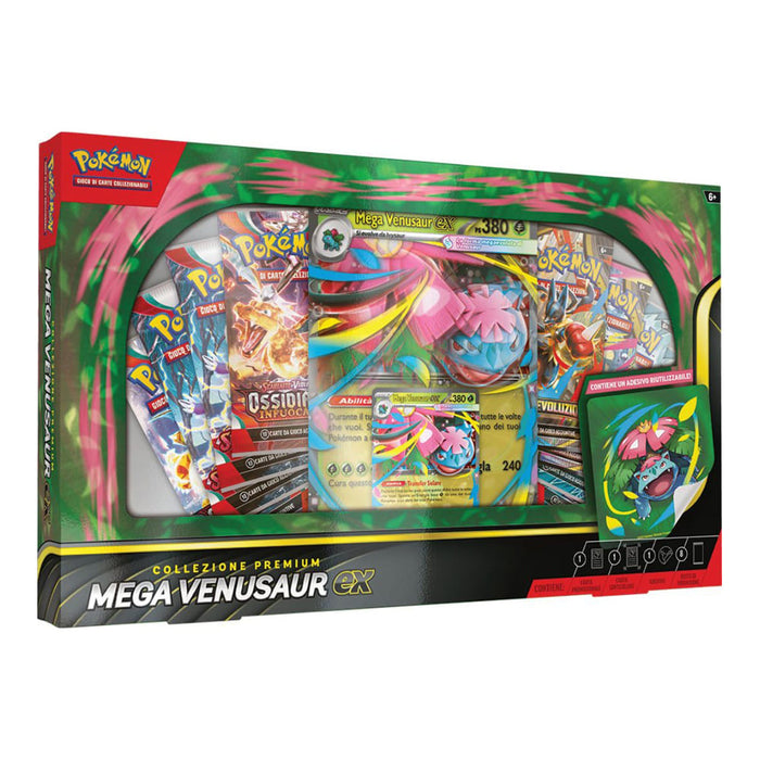 Pokémon Collezione Premium Mega Venusaur-ex – ITA - confezione in italiano