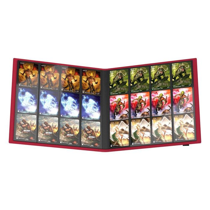 Ultimate Guard Flexxfolio 480 - Album 24 Tasche (Quadrow) - Rosso