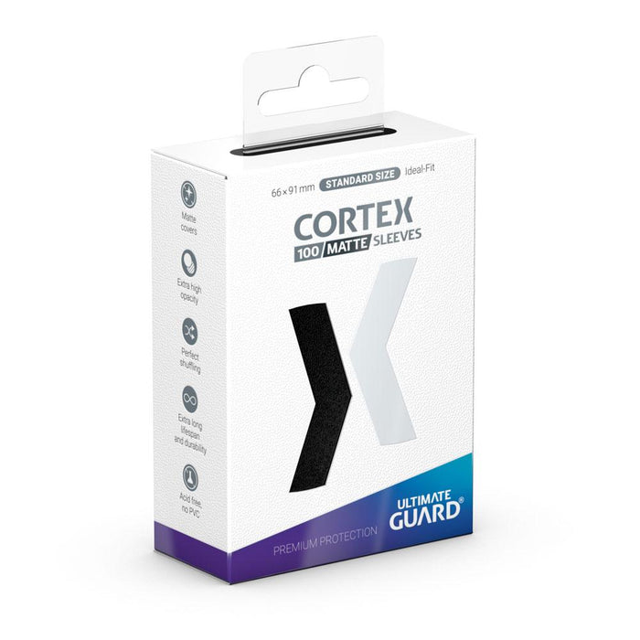 Confezione Ultimate Guard Cortex Matte nero, 100 bustine Standard